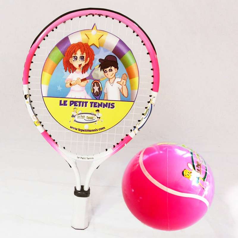 Le Petit Tennis - "Baby" Tennis Racquet 15" (39cm) Pink with Pink Inflatable Ball (For Ages 1-2) NEW