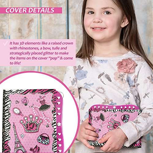 Girls Diary - 5, 6, 7, 8, 9, 10 Year Old Girl Gifts - Secret Diva Journal Notebook Set with Passc...
