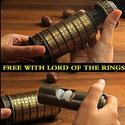 Da Vinci Code Mini Cryptex Valentine's Day Interesting Creative Romantic Birthday Gifts for Her