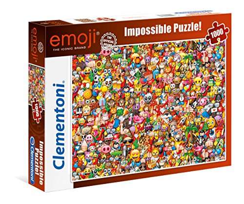 Clementoni 39388 "Impossible Emoji" Puzzle (1000-Piece)