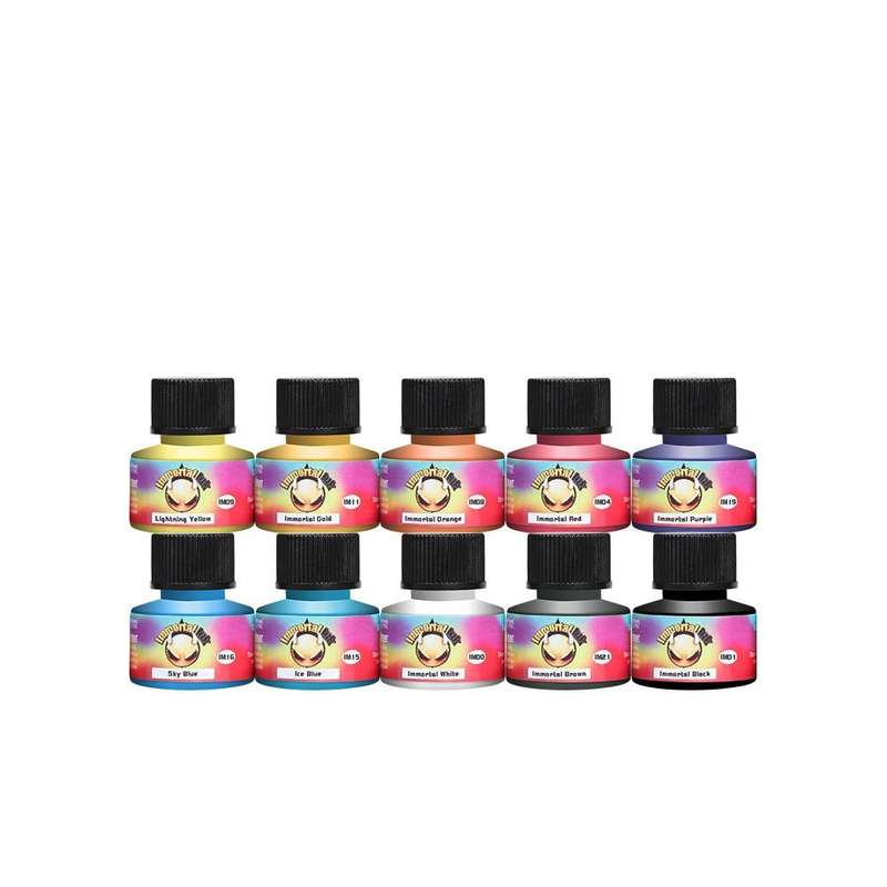 Immortal Tattoo Ink 10 Color Inks (S12)