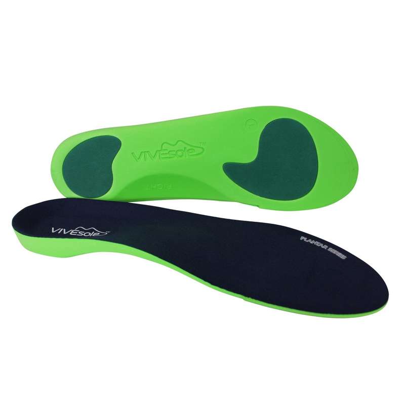 ViveSole Plantar Fasciitis Insoles - Foot Arch Support Orthotic - Firm Foam Shoe Inserts for Men,...
