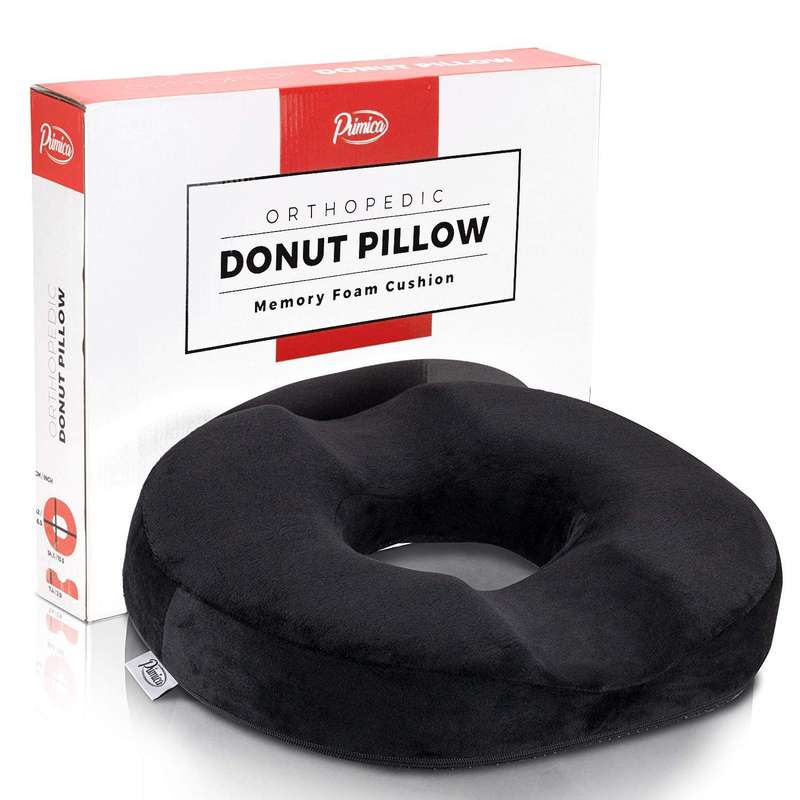 Donut Pillow Hemorrhoid Cushion - Premium Quality Tailbone Pain Relief Doughnut Pillow - Super...
