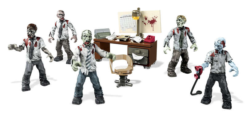 Mega Bloks Call of Duty Zombies Office Mob