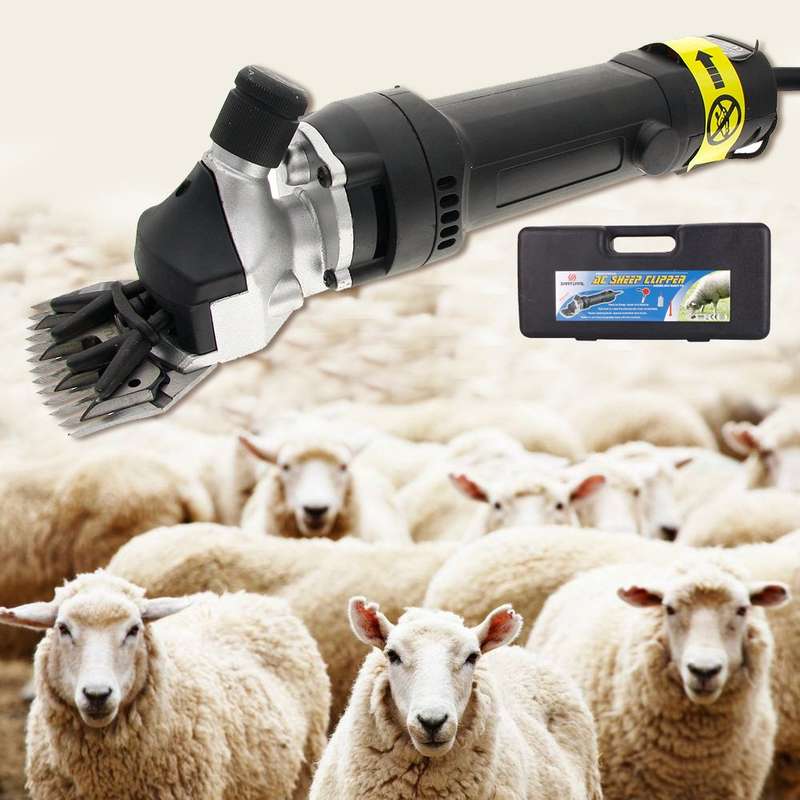 320W Electric Sheep Goat Clipper Shears Wool Shearing Livestock Sheep Goat Animal Hair Fur Shearing