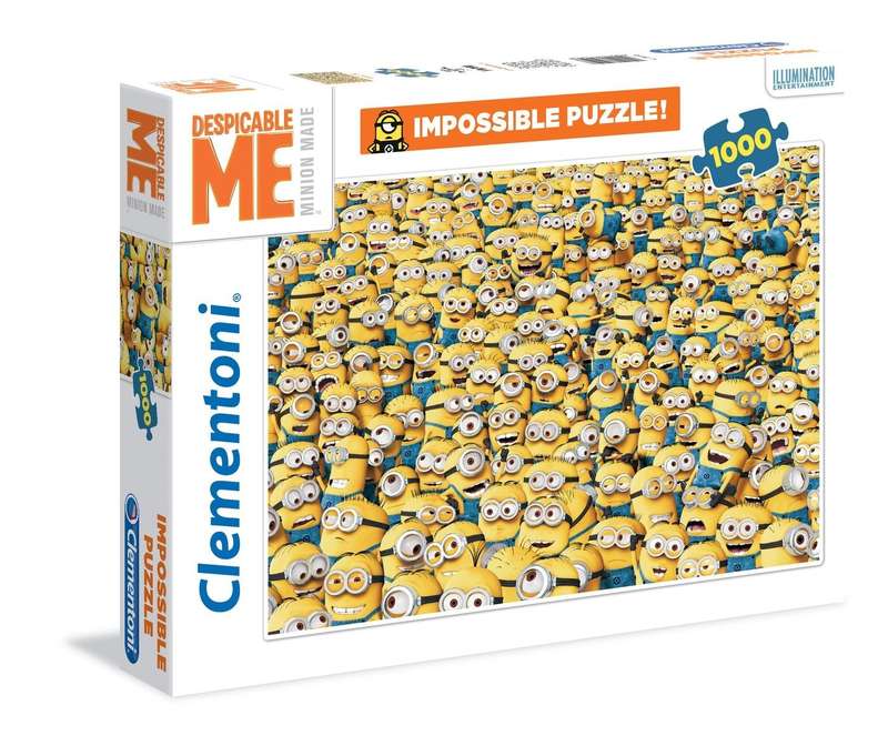 Clementoni 31450 "Impossible Minions Puzzle (1000-Piece)