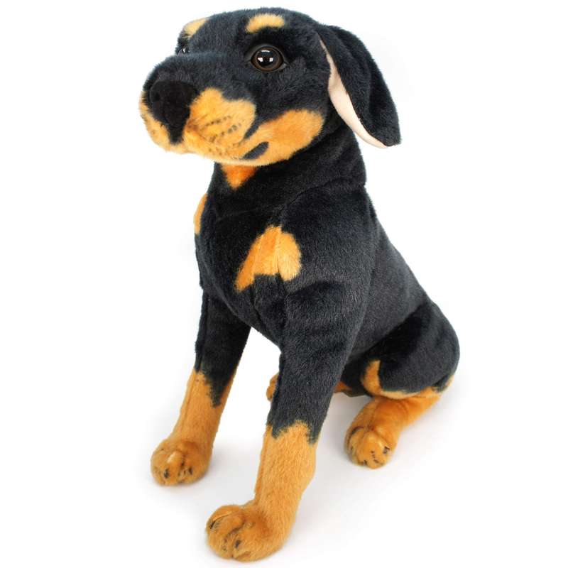 VIAHART Rodolf The Rottweiler | 15 Inch Large Dog Stuffed Animal Plush | by Tiger Tale Toys