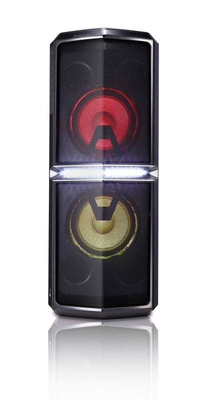 LG FH6 LOUDR Speaker 600 W Free Style Bluetooth Boombox - Black