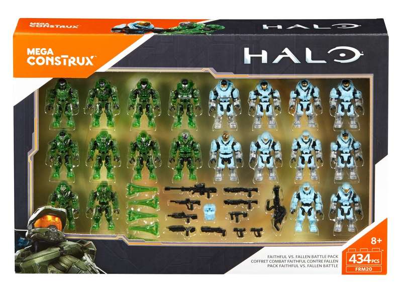 Mega Construx Halo Faithful Vs. Fallen Pack