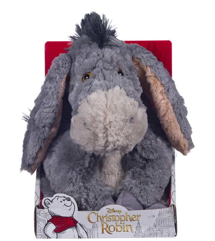 Disney Christopher Robin Collection Winnie the Pooh Eeyore Soft Toy - 25cm