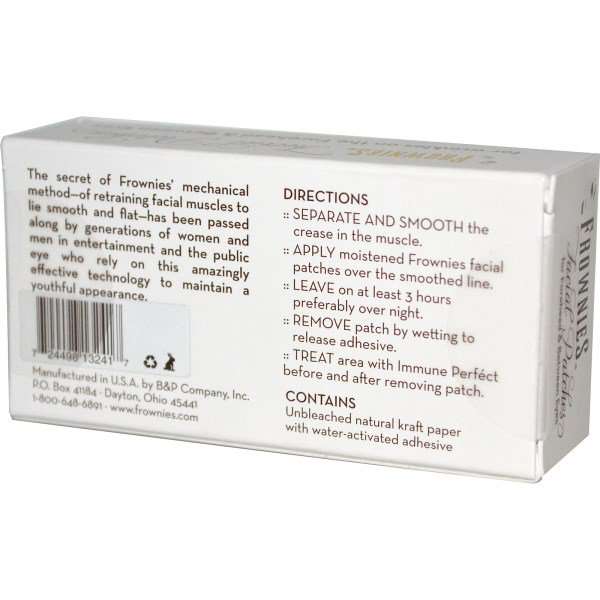 Frownies, Facial Patches, For Foreheads & Between Eyes, 144 Patches
