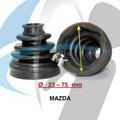MAZDA CV BOOT 23MM-75MM