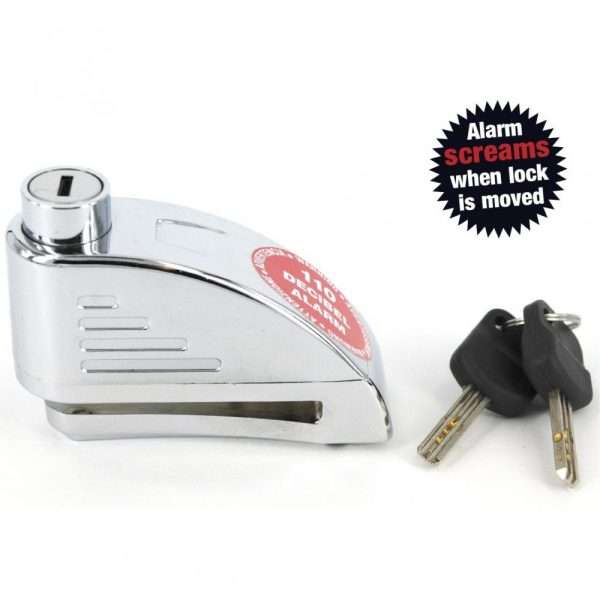 Lock Alarm Disk  Motorcycle & Scooter Lock