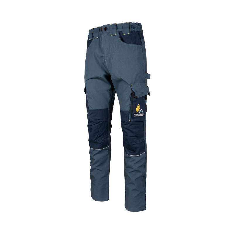 Mens Tech Gear Trousers Airforce Blue Acid/Flame