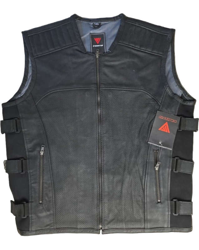 Men's Luxury Leather Waistcoat