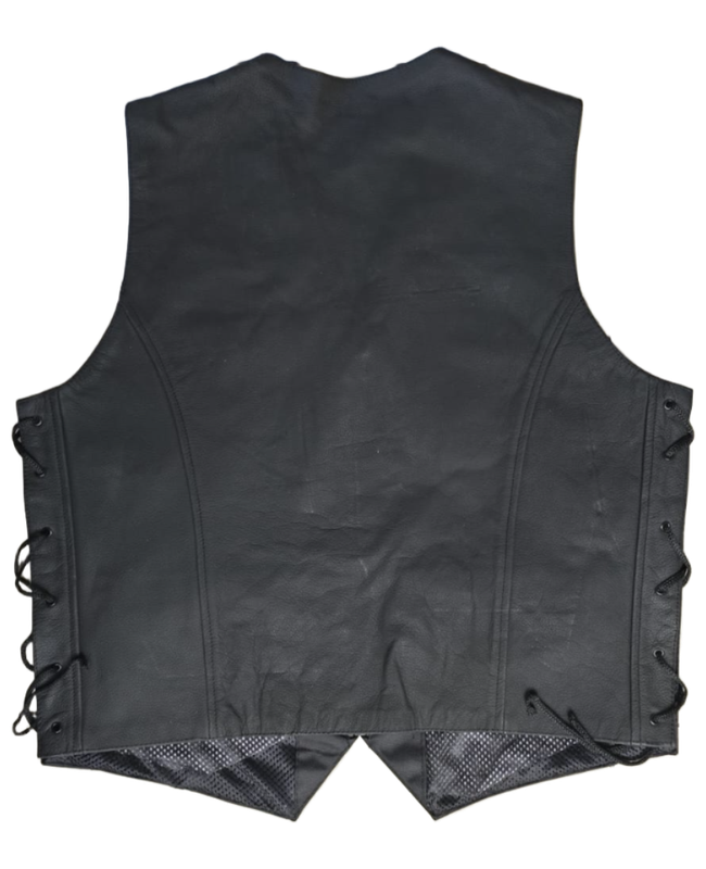 Men's Leather Waistcoat