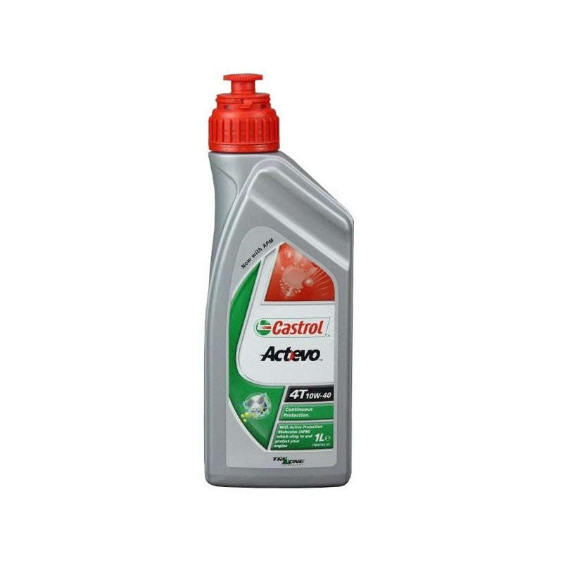 Castrol Actevo 4T 10W-40 Motorcycle Engine Oil 1-Litre