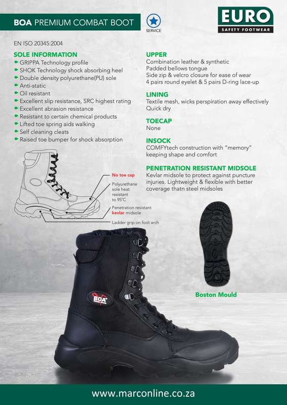 BOA Premium Tactical Combat Boot
