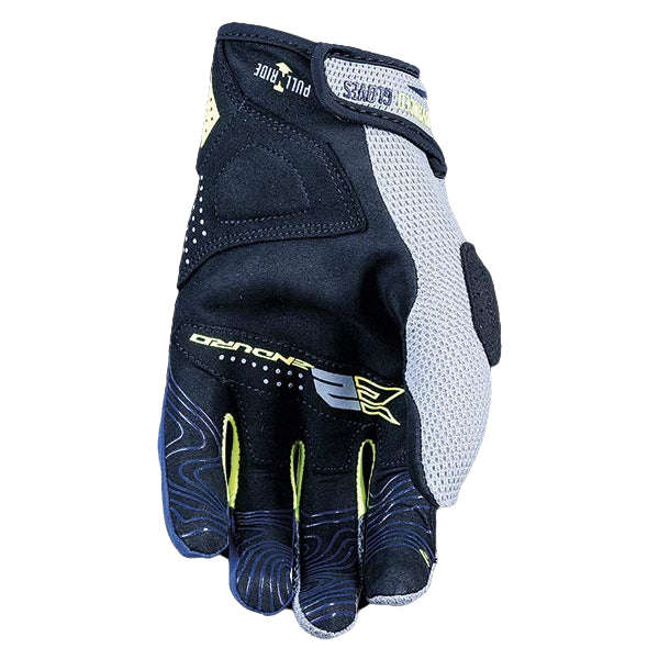 FIVE E2 Offroad Enduro Gloves Grey & Navy