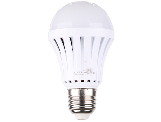 Litemate A70 Rechargeable 6W LED Lamp - E27 Screw-in