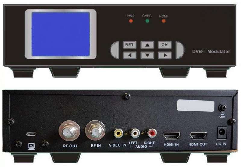 HDMI/AV to DVB-T Modulator