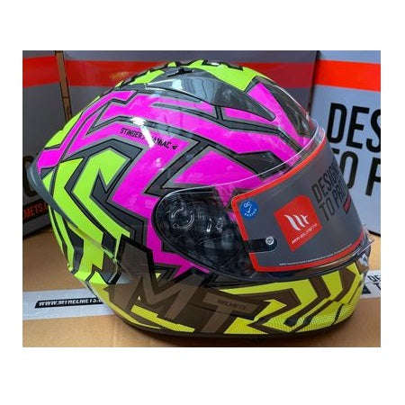 MT Stinger Maniac Motorcycle Helmet