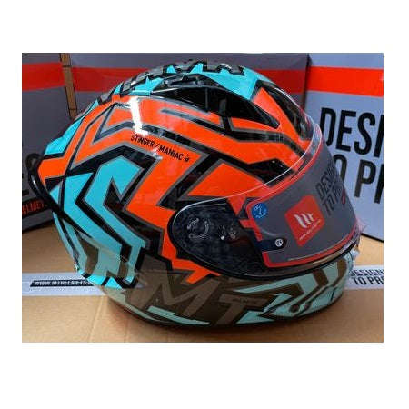 MT Stinger Maniac Motorcycle Helmet