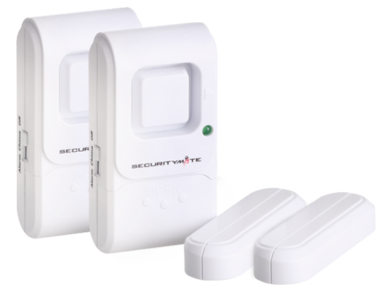 Magnetic Door / Window Sensor Alarm - 2-Pack