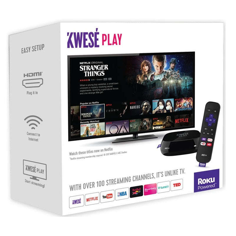 Kwese Play Roku Powered TV Box