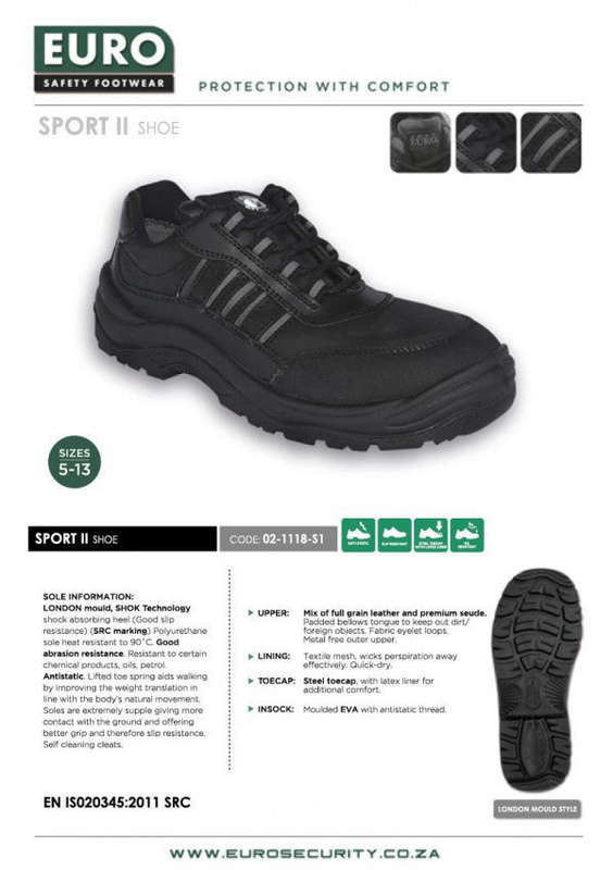 Euro Sport II Safety Shoe