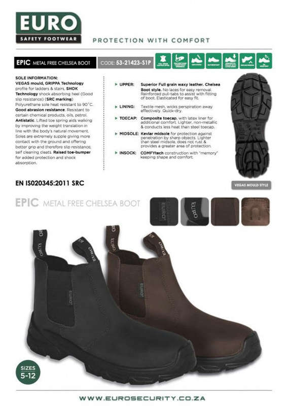 Euro Epic Metal-Free Chelsea Boot