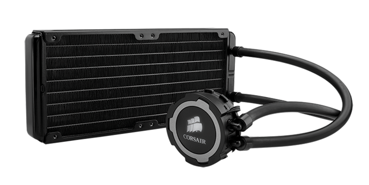 Corsair Hydro Series H105 High Performance CPU Cooler - CW-9060016-WW