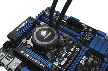 Corsair Hydro Series H105 High Performance CPU Cooler - CW-9060016-WW