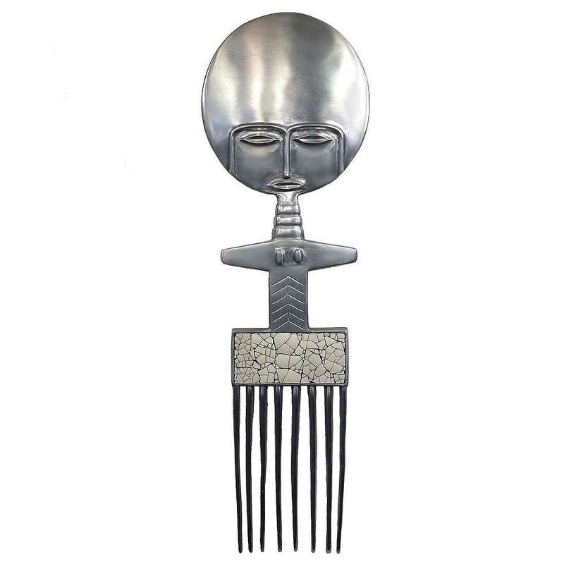 Ashanti Comb  Large - Aluminium