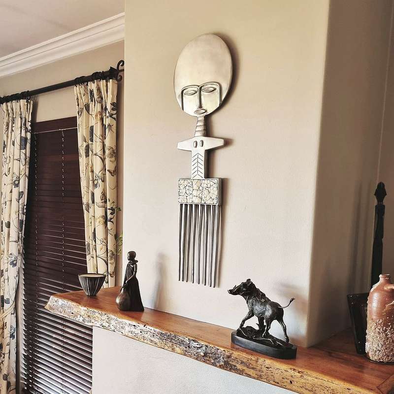 Ashanti Comb  Large - Aluminium