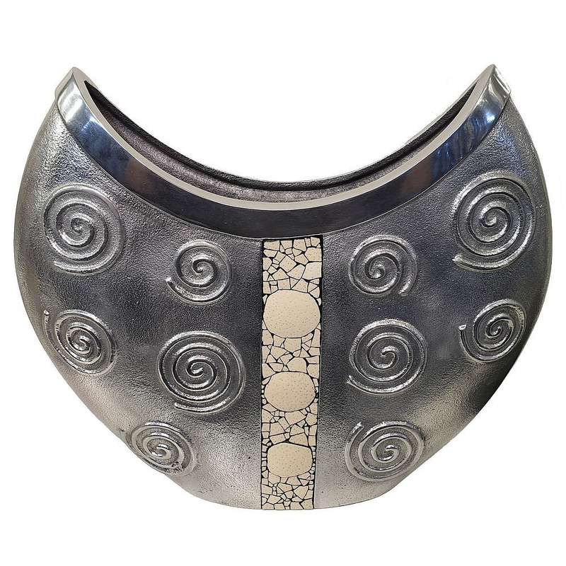 Crescent Vase  Large - Aluminium