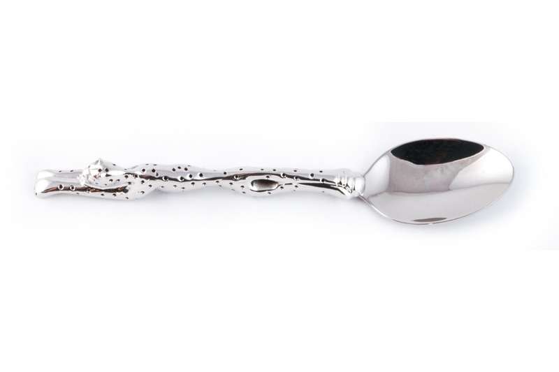 Dessert Spoon - Cheetah Africa Collection - Diana Carmichael