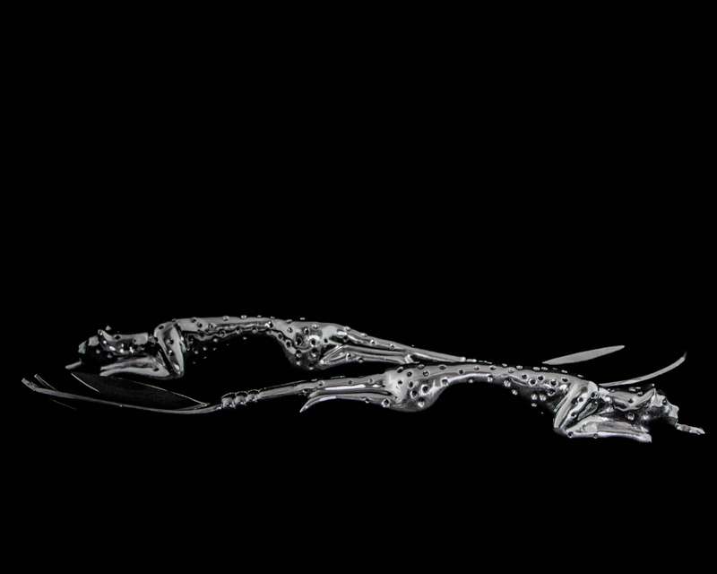 Salad Server Small- Cheetah Africa Collection - Diana Carmichael