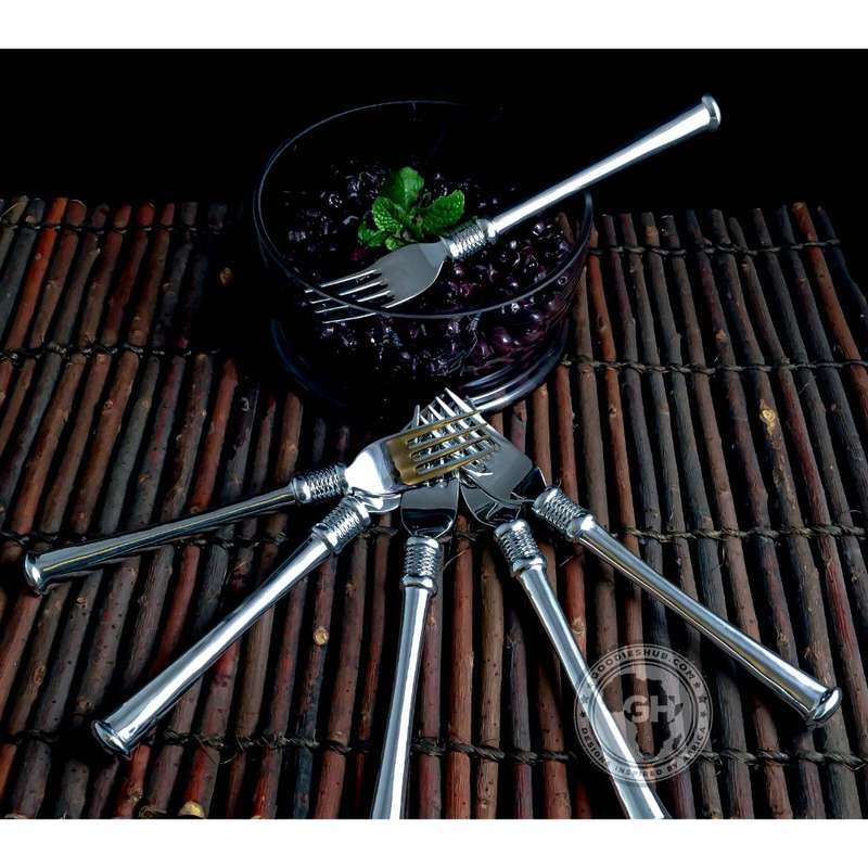 Dessert Fork Set of 6 - Noblesse Collection - Diana Carmichael