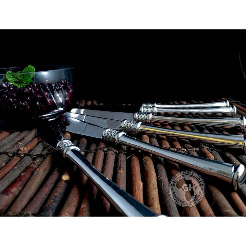 Dessert Knife Set of 6 - Noblesse Collection - Diana Carmichael