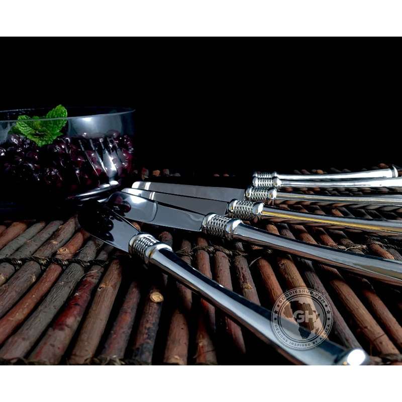 Dessert Knife Set of 6 - Noblesse Collection - Diana Carmichael