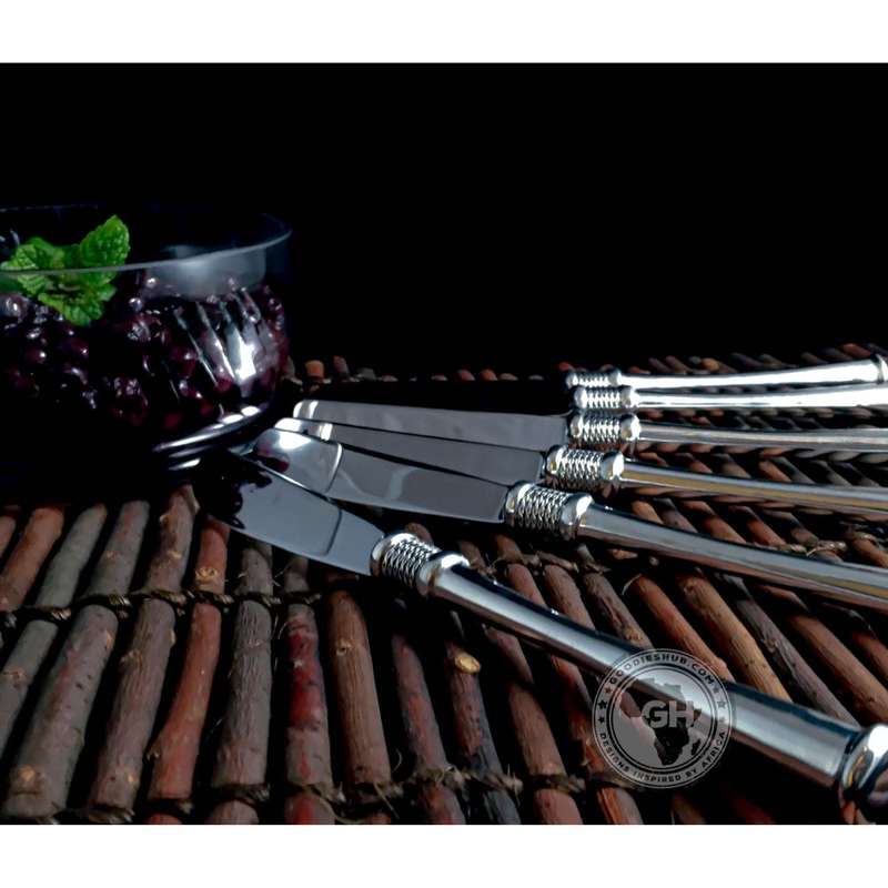 Dessert Knife Set of 6 - Noblesse Collection - Diana Carmichael