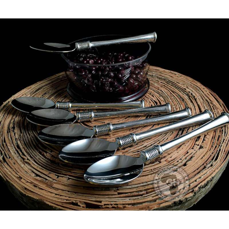 Dessert Spoon Set of 6 - Noblesse Collection - Diana Carmichael