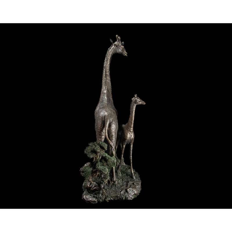 Giraffe Bronzed Sculpture - Twiga