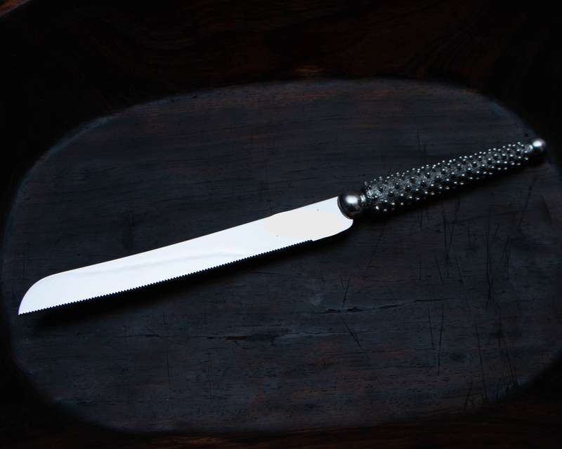 Bread Knife - Studded Collection - Diana Carmichael