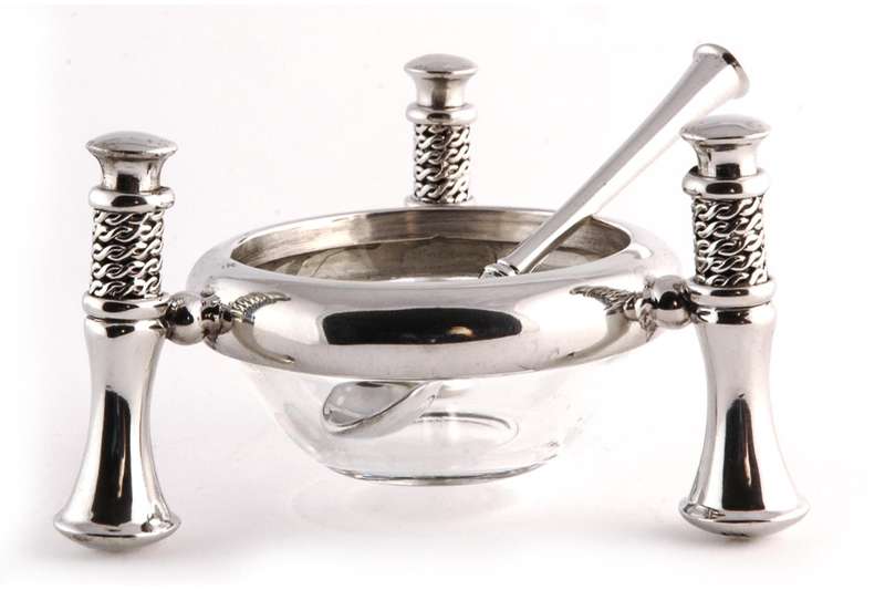 Dish 60mm & Salt Spoon Set - Noblesse Collection - Diana Carmichael