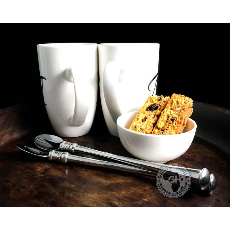 Tea Spoon Long Set of 6 - Noblesse Collection - Diana Carmichael