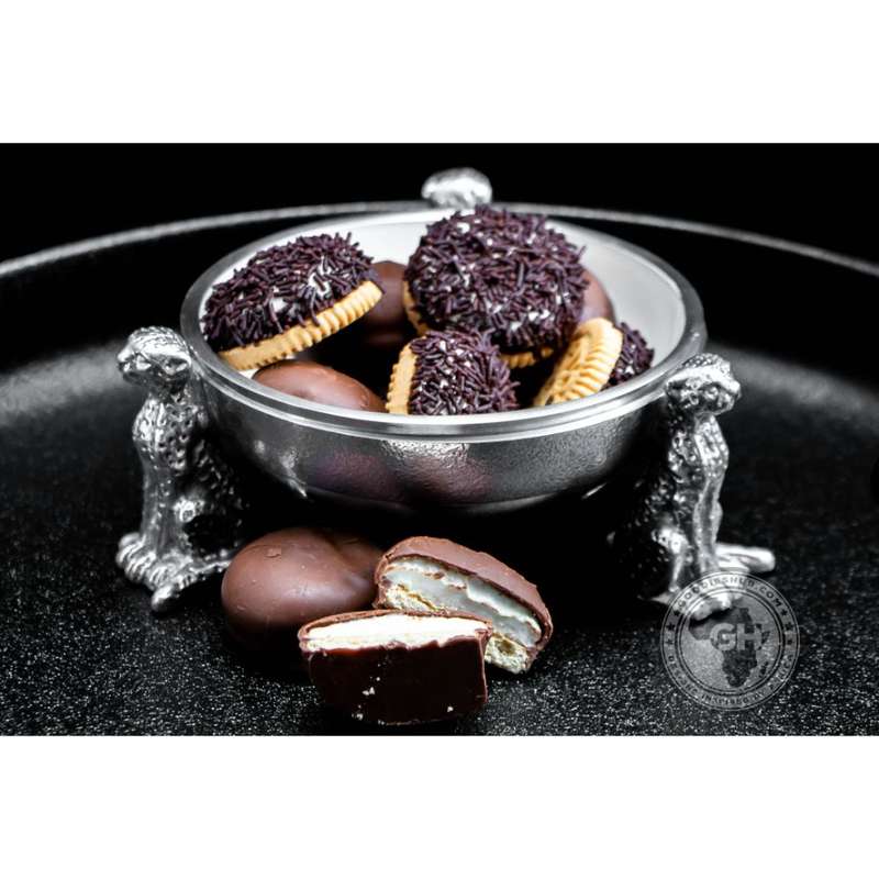 3 Cheetah Round Snack Bowl WHITE - Lamu Aluminium Baked Enamel Tableware