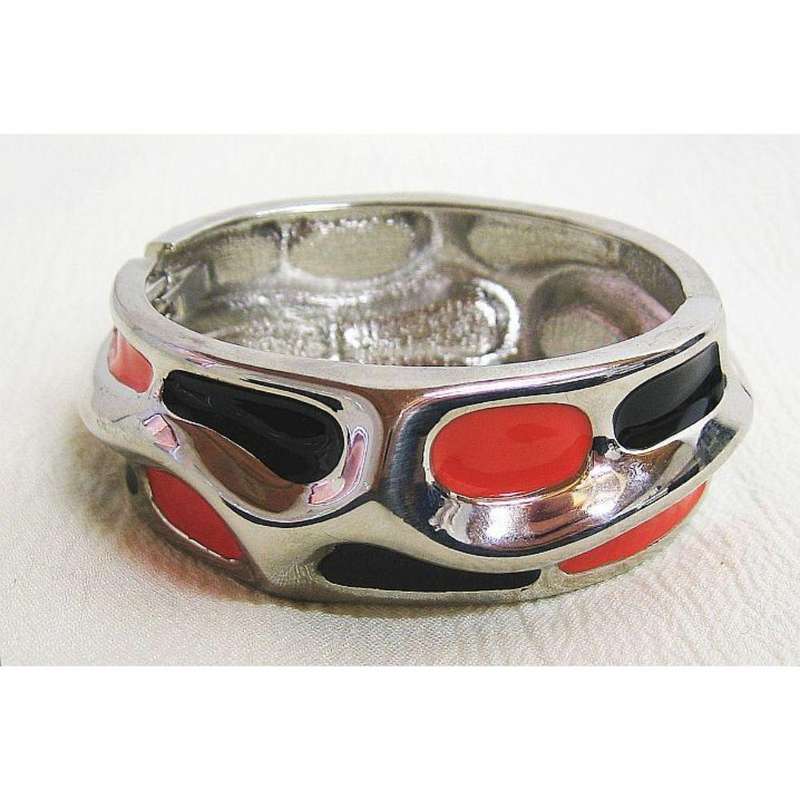 Mawingo Baked Enamel Bangle - Bili