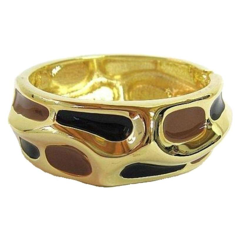 Mawingo Baked Enamel Bangle - Tatu
